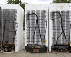 Three Fridges Outside Orrville Ontario Three Fridges Outside Orrville Ontario