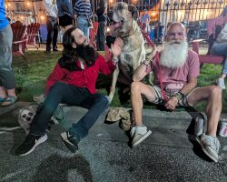 Bluto and Olive with Steve and Gerry